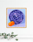 Blue Flow 5 Still Life Print