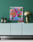Blooming in the Month of May, 24"x24" Painting