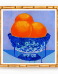 Blue Flow 4 Still Life Print