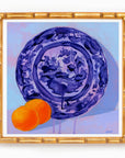 Blue Flow 5 Still Life Print