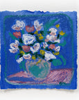 Floral Still Life 1, 5x5" work on paper