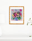 If I Were In Giverny Floral Print