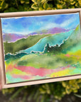 I Should've Been Home Yesterday, 8"x10" Painting // Framed
