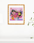 It's Nice to Have a Friend Floral Print