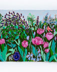 Lost in Lilacs, 8x10" painting on paper