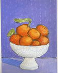 Orange and Other Colors 10, 9x12" painting on paper