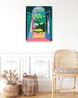 The Orangery, 18"x24" Painting