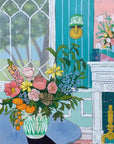 A Room for Flowers 18 painting by Jennifer Allevato