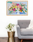 bouquet of hope floral print 24x36 by jennifer allevato