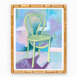 Chair in Absinthe Print