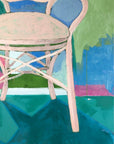 Chair in Blush, 36"x48" Painting