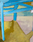 Chair in Turquoise, 30"x40" Painting