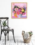 It's Nice to Have a Friend Floral Print