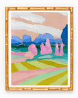 Rainbow Landscape Print