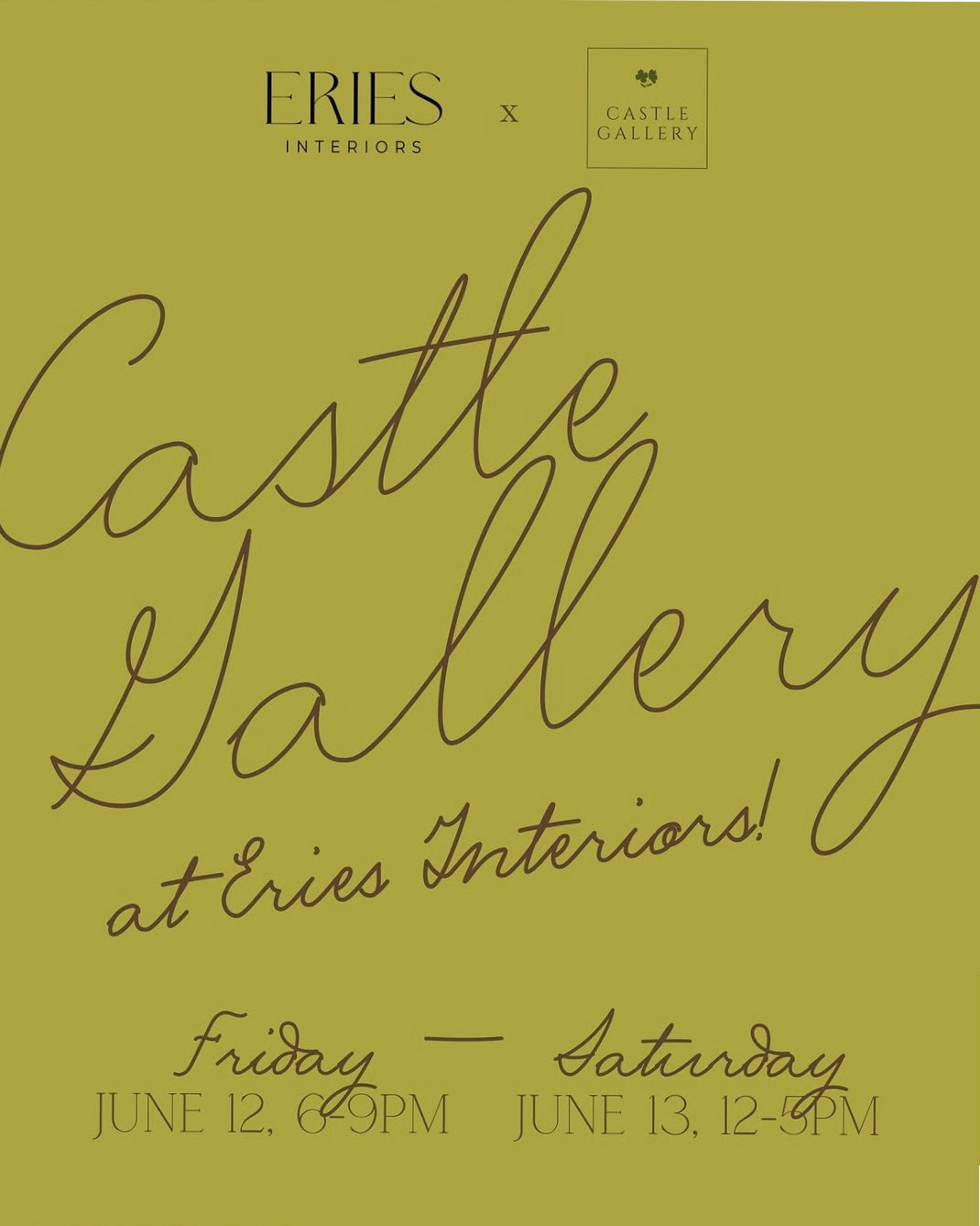 Castle Gallery Pop-Up in Alexandria