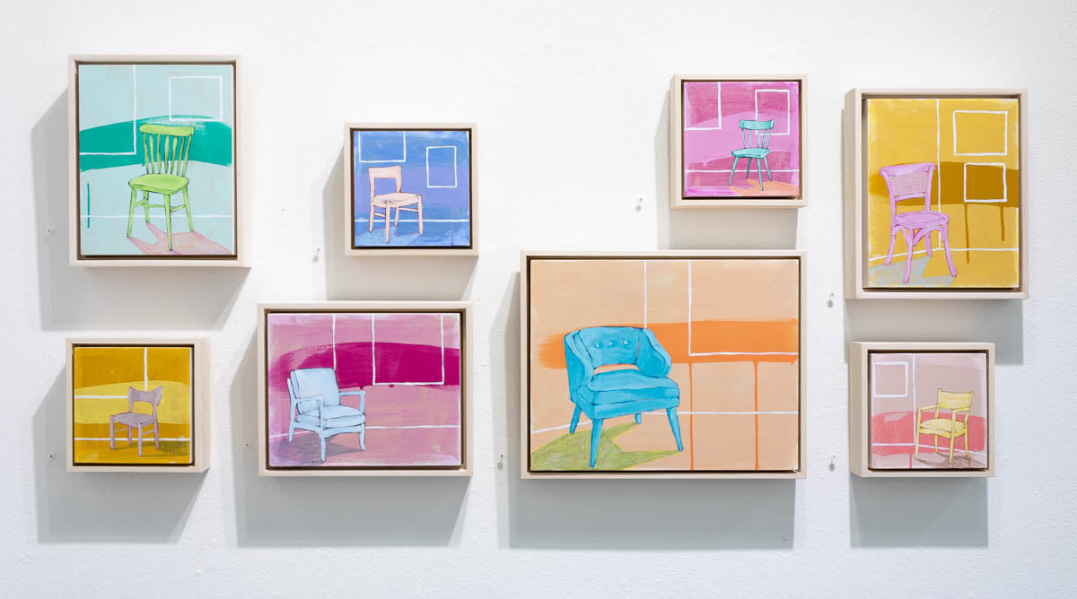 'Seated' Solo Show at The Art League Gallery