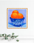 Blue Flow 4 Still Life Print