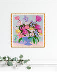 If I Were In Giverny Floral Print