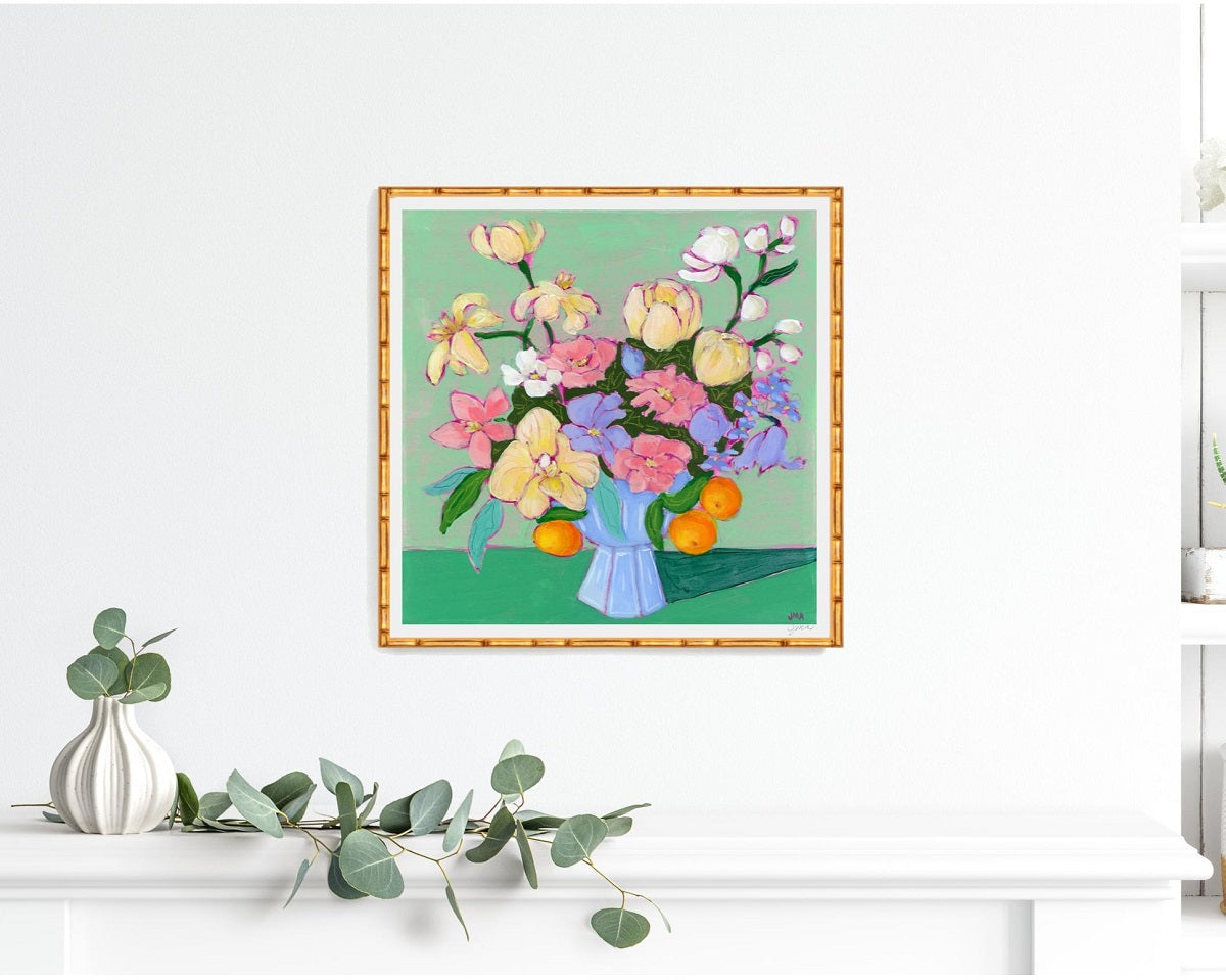 Orchid For Your Thoughts Floral Print
