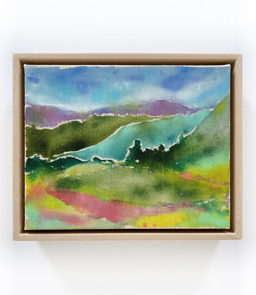 I Should've Been Home Yesterday, 8"x10" Painting // Framed