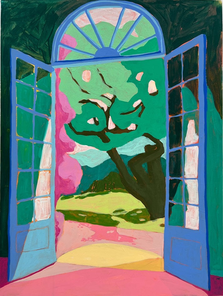 The Orangery, 18"x24" Painting