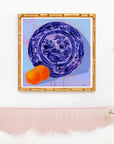 Blue Flow 5 Still Life Print