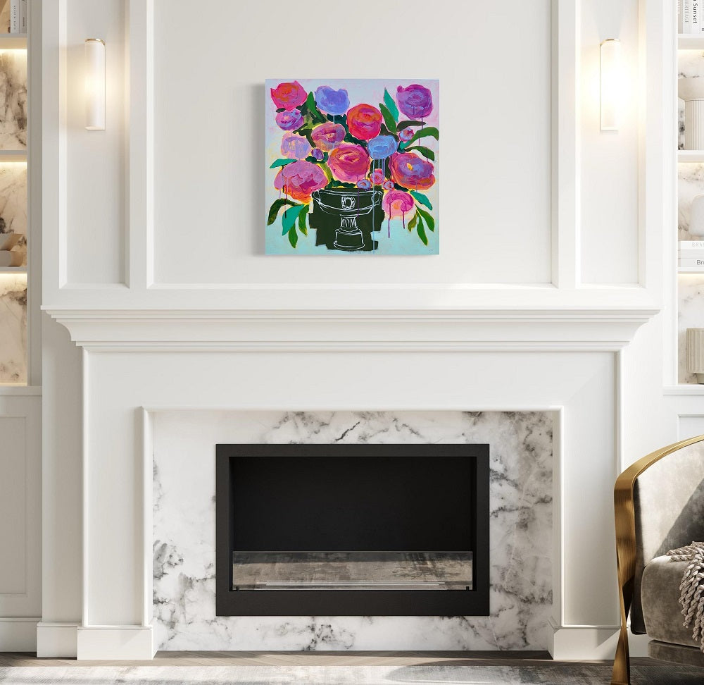 Champion of Roses, 24"x24" Painting