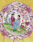 Cherry Blossom Plate, 12"x12" Painting