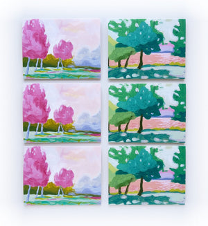 Dreaming Trees Landscape Stationery Set