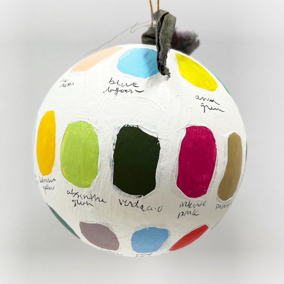 Fairfield Artist Palette Round Ornament