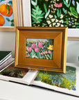 French Breeze, 5x7" painting on paper // 10"x12" framed