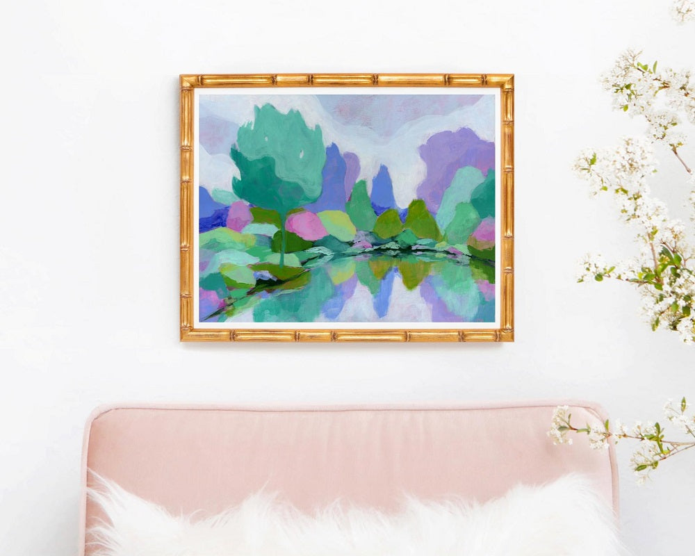 Full Bloom Landscape Print