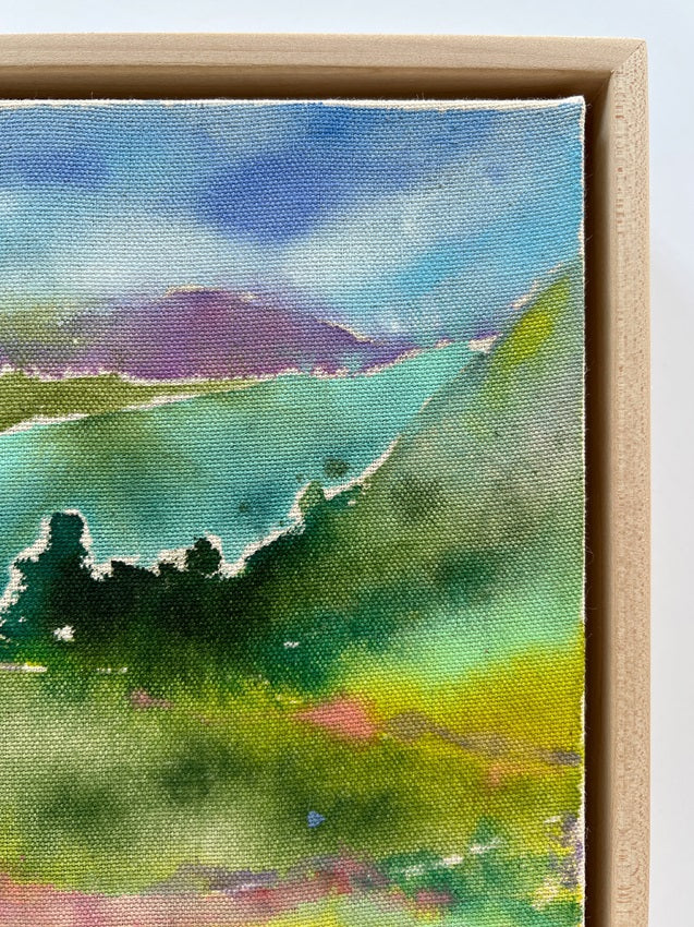 I Should've Been Home Yesterday, 8"x10" Painting // Framed