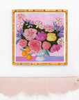 It's Nice to Have a Friend Floral Print