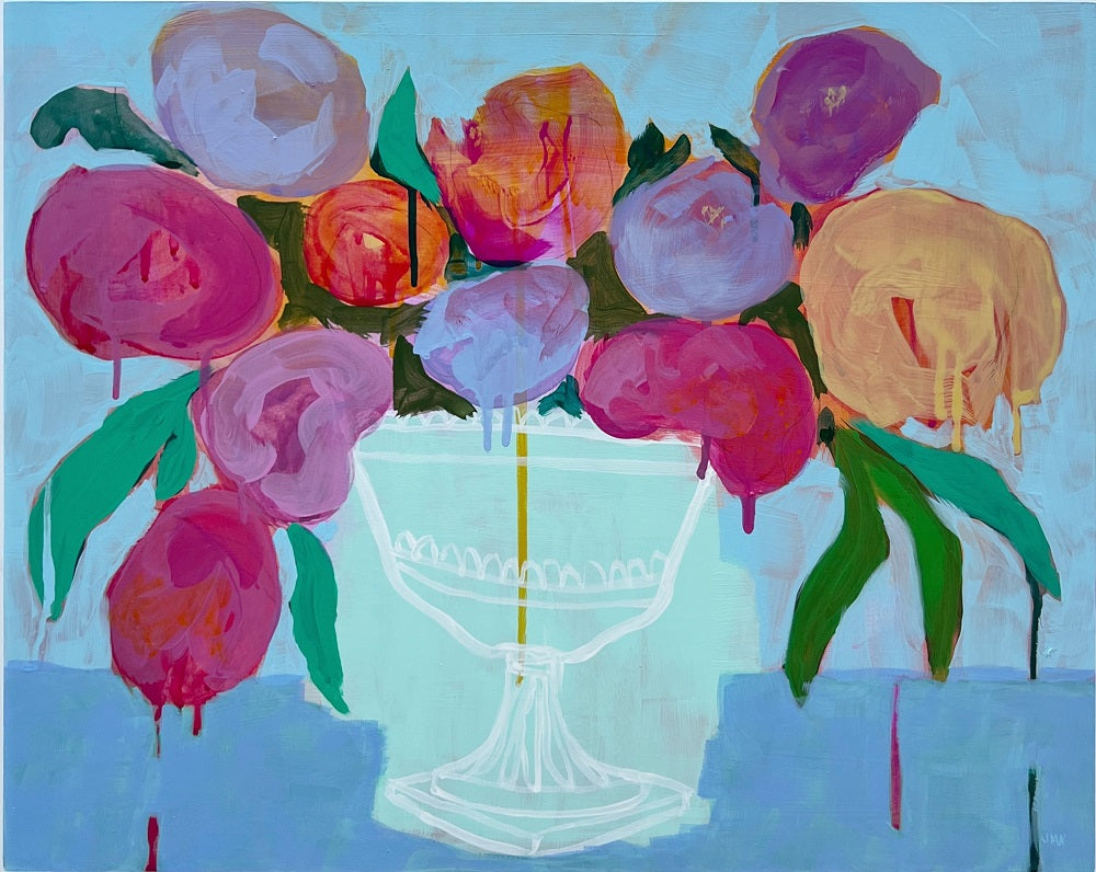 Love is a Flower, 16"x20" Painting