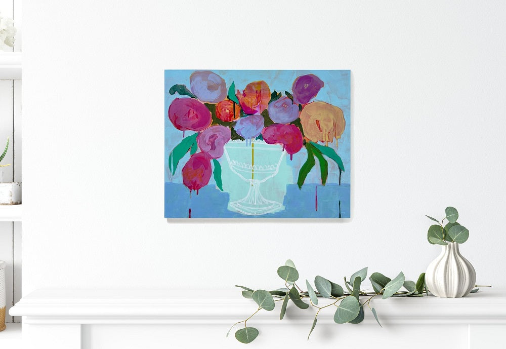 Love is a Flower, 16"x20" Painting