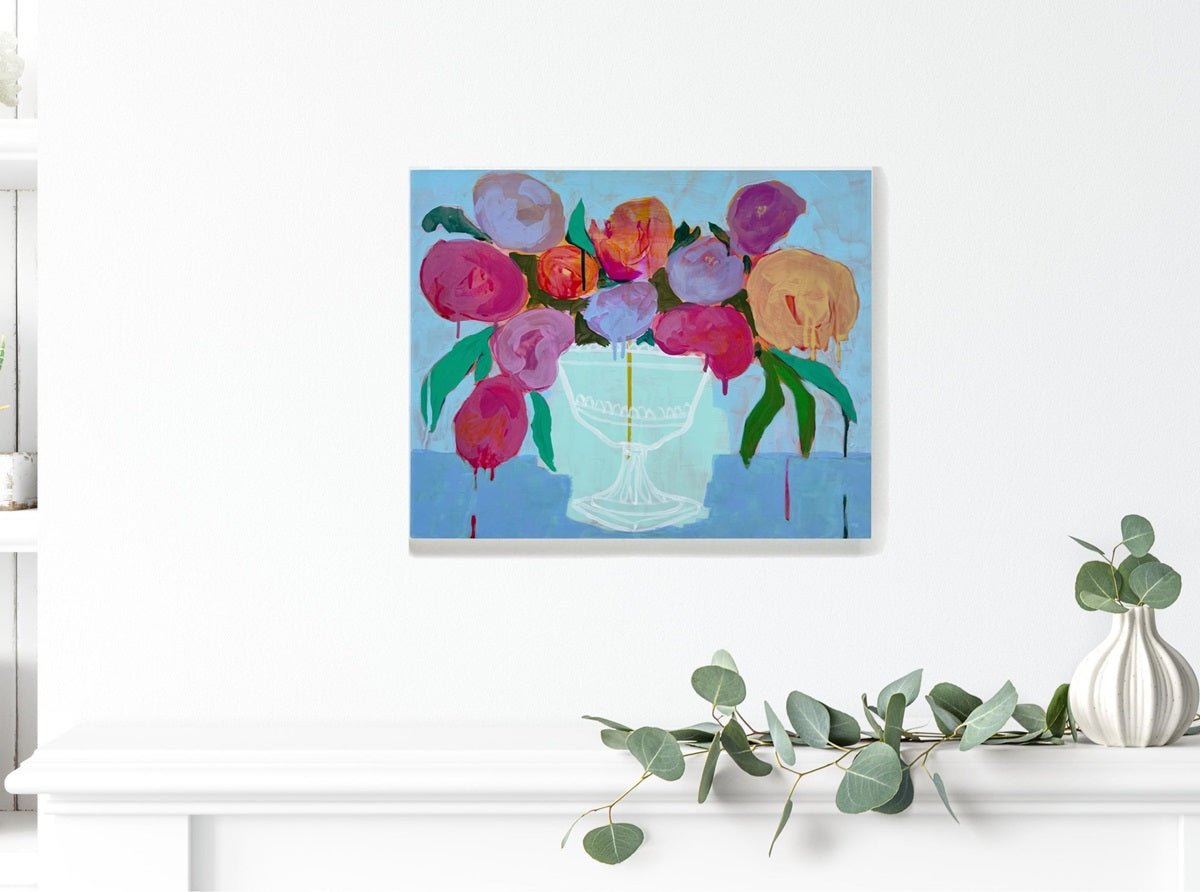 Love is a Flower, 16"x20" Painting