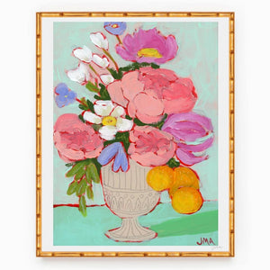 Mint Julep, 16x20" Floral Print (in stock)
