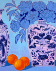 Never Seen That Color Blue, 36"x48" Painting