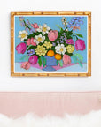 Normandy Countryside Floral Print