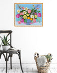 Normandy Countryside Floral Print