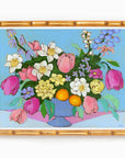 Normandy Countryside Floral Print