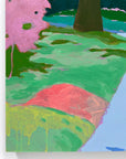 On the East Lawn, 24"x30" Painting