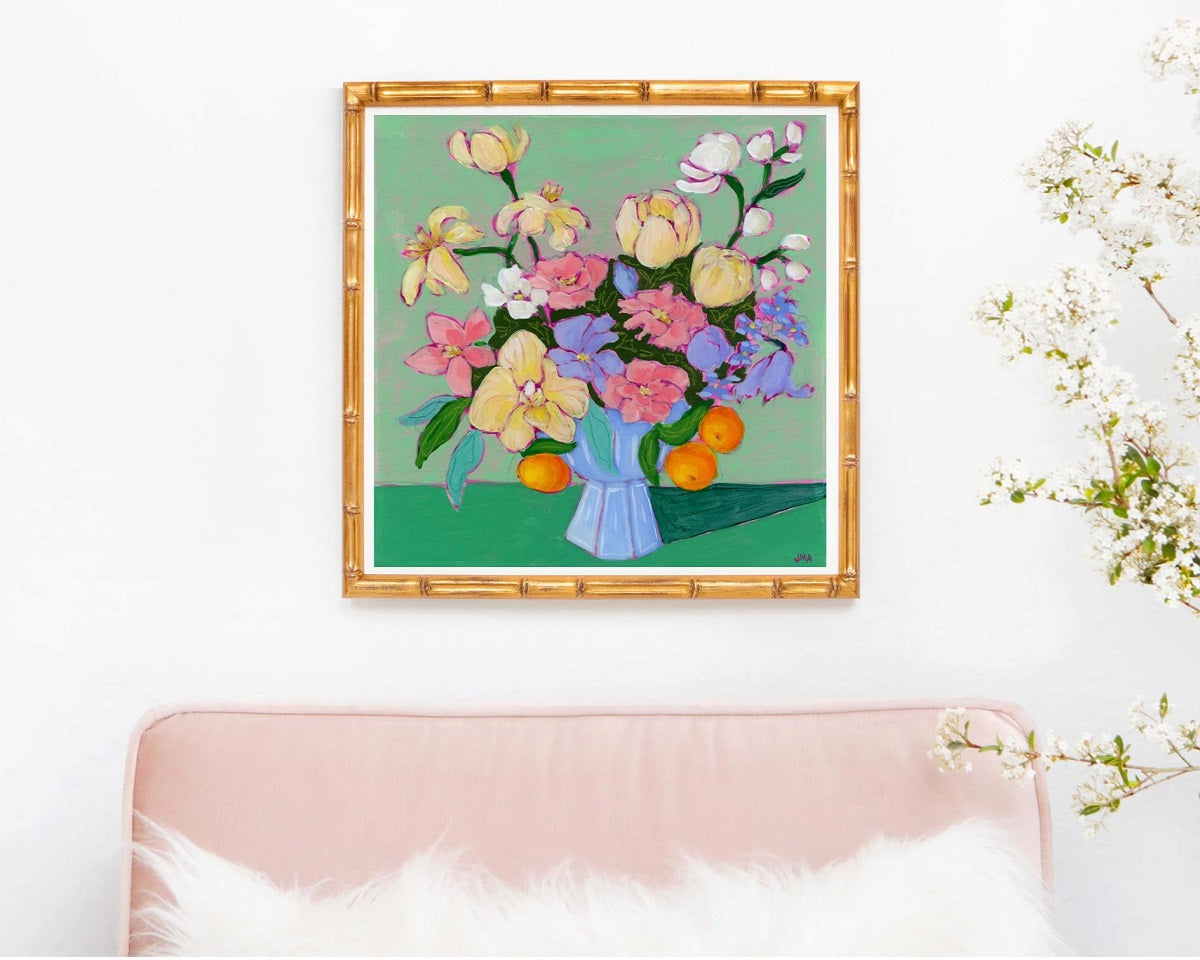 Orchid For Your Thoughts Floral Print
