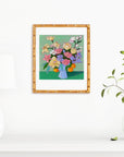 Orchid For Your Thoughts Floral Print