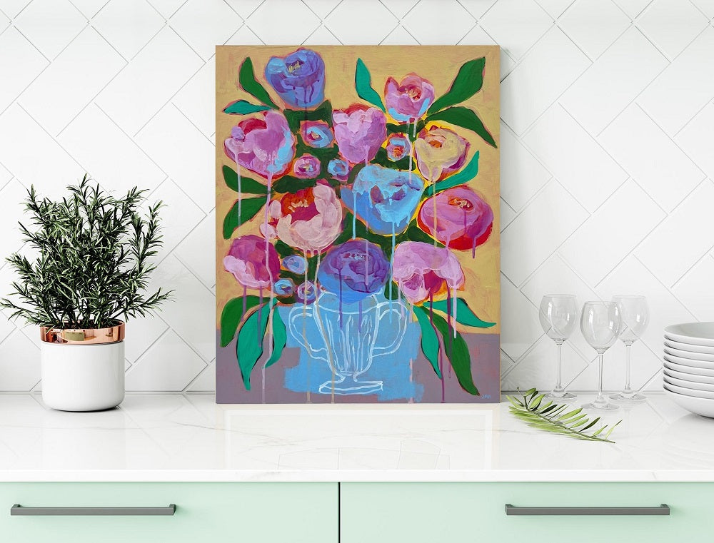 Secret Gardens in My Mind, 16"x20" Painting