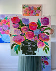 Champion of Roses, 24"x24" Painting