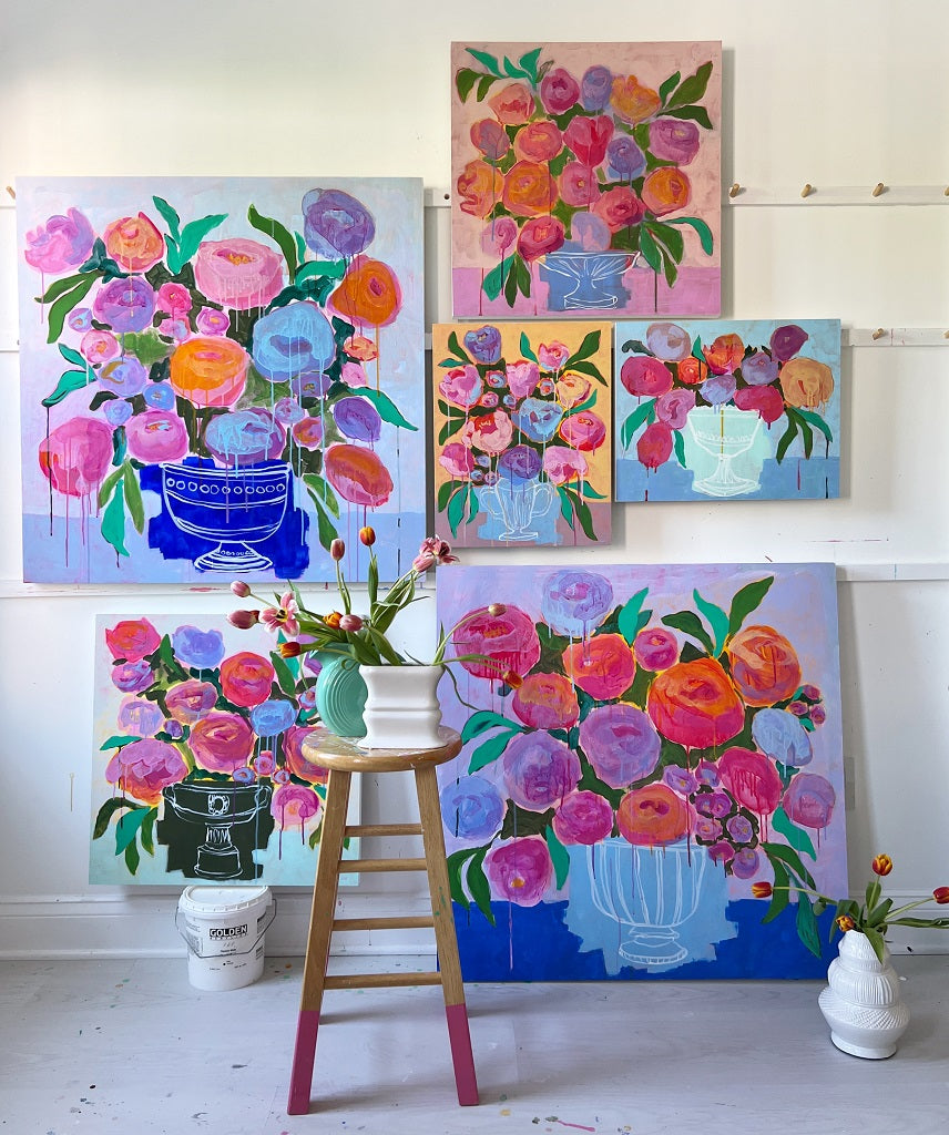 Love is a Flower, 16"x20" Painting