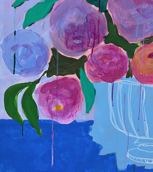 Still Glowing, 36"x36" Painting