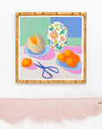 Still Life with Floral Vase Print